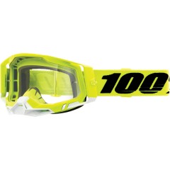 100% RACECRAFT 2 YELLOW PROZORNA MOTOKROS OČALA